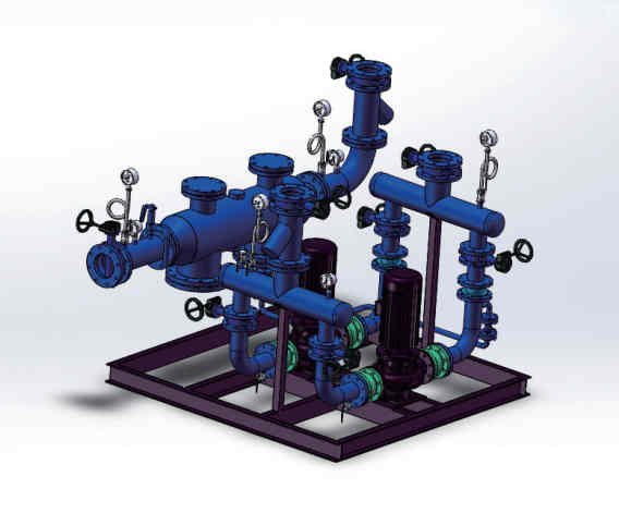 高層建筑直連供暖機(jī)組
